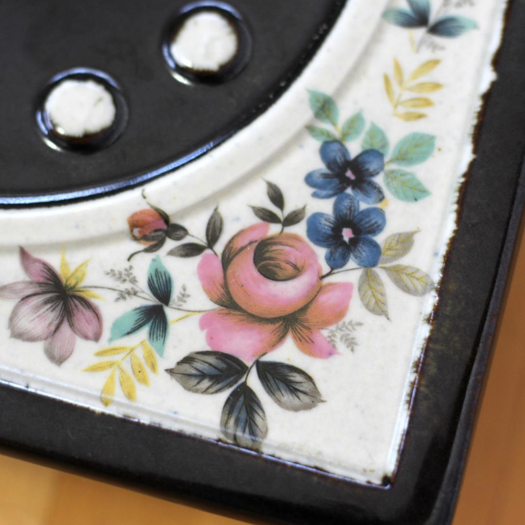 Gustavsberg　グスタフスベリ　陶器の時計 サンデル　北欧ヴィンテージ