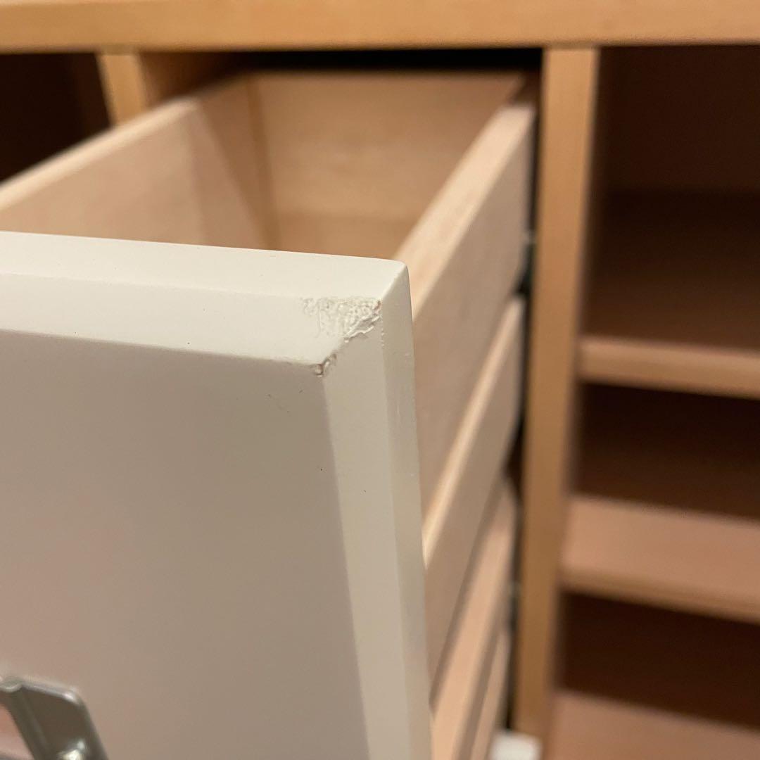 【希少】ハローキティ ミニバラ 木製 マルチチェスト 家具 01年製 平成レトロ