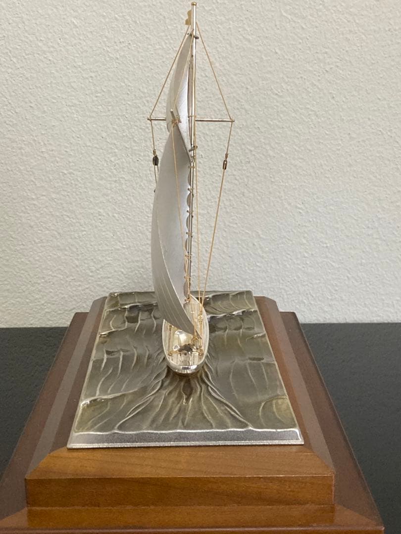 関工芸　銀製 ヨット 帆船模型 STERLING 960 SEKI 刻印