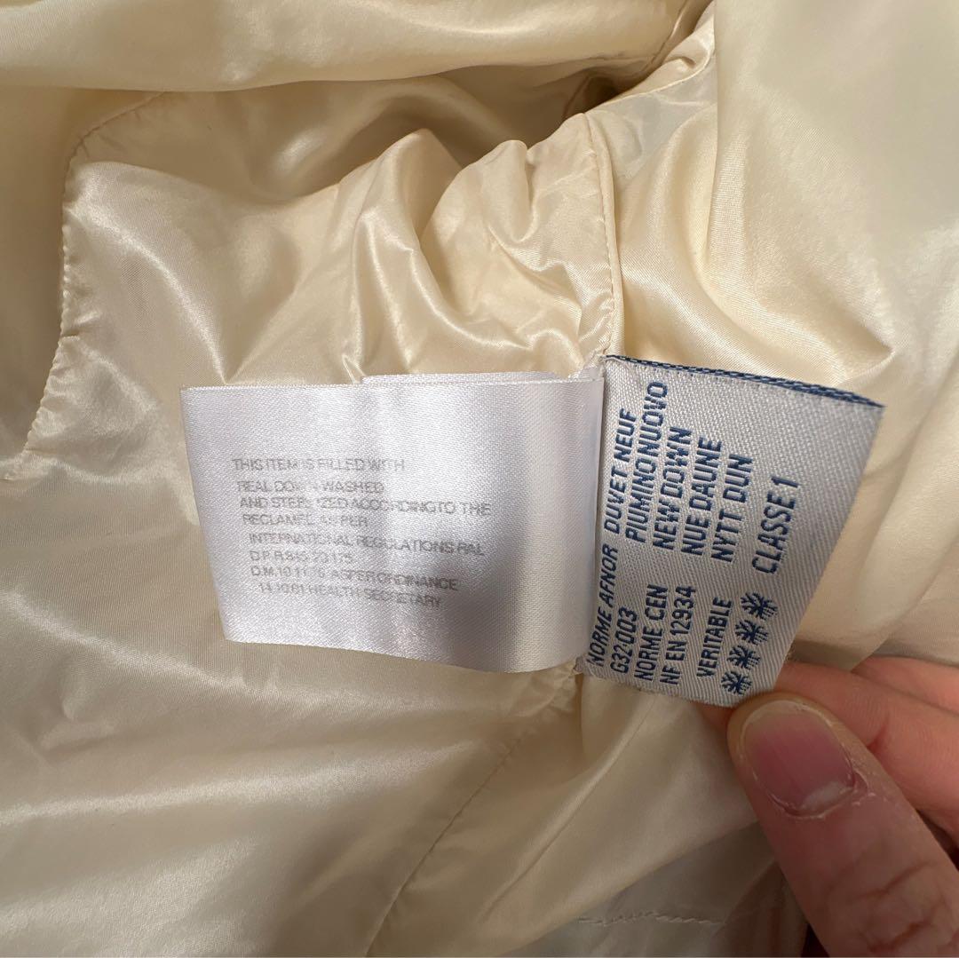 MONCLER 黒 フード付きダウンジャケット　サイズ1