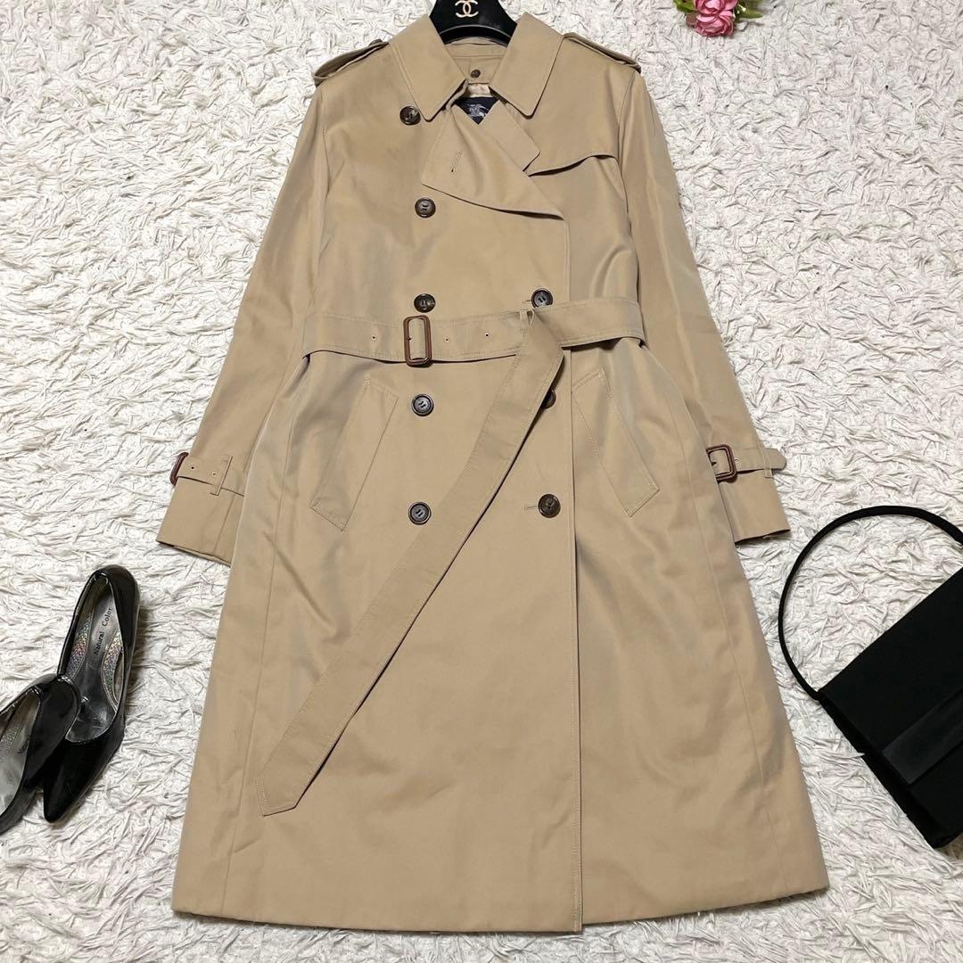 極美品●バーバリーロンドン トレンチコート ライナー ベルト ベージュ 44