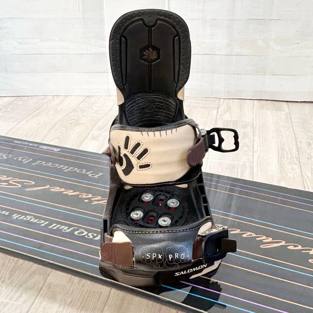 メンズスノーボード　Scooter CL 158㎝、サロモン SPX Pro M