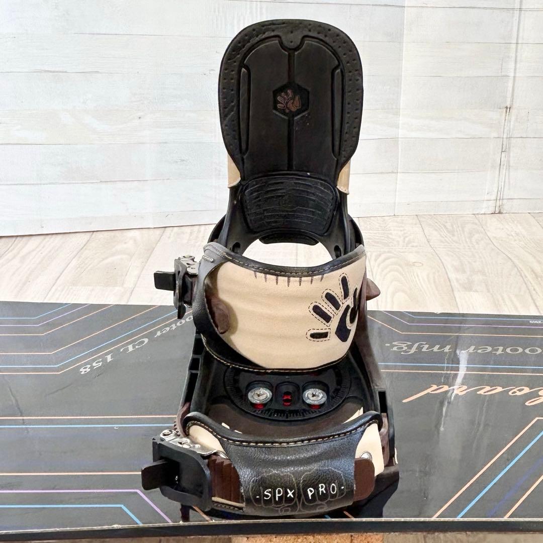 メンズスノーボード　Scooter CL 158㎝、サロモン SPX Pro M