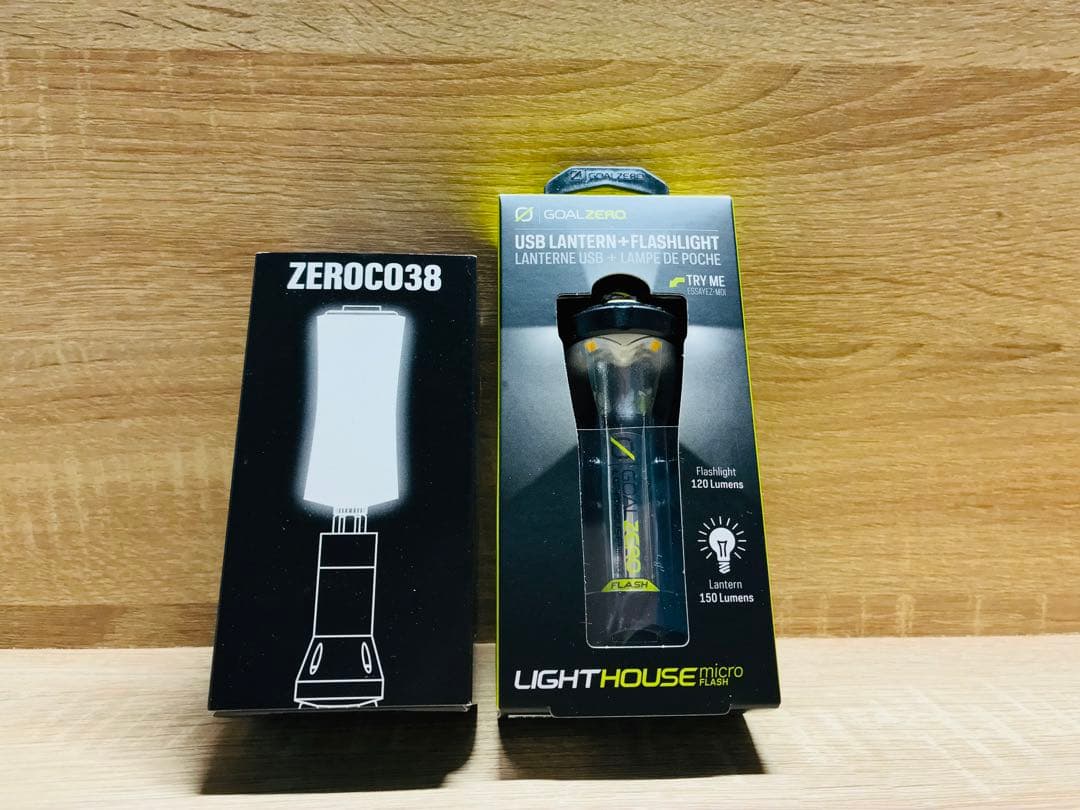 【新品】Goal Zero Micro Flash & ZEROCO38 セット
