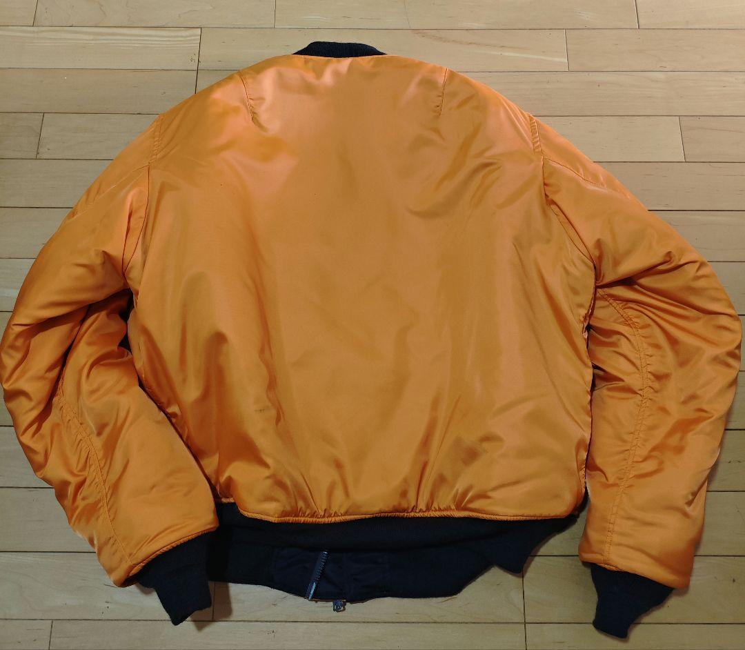 美品 バズリクソンズ UNUSED MA-1 サイズ2 オレンジ