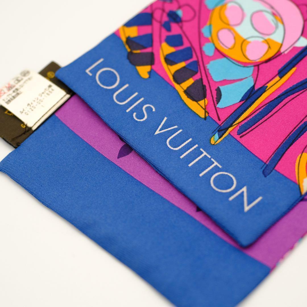 ルイヴィトン ジャングル バンドー スカーフ M75852 シルク 100%