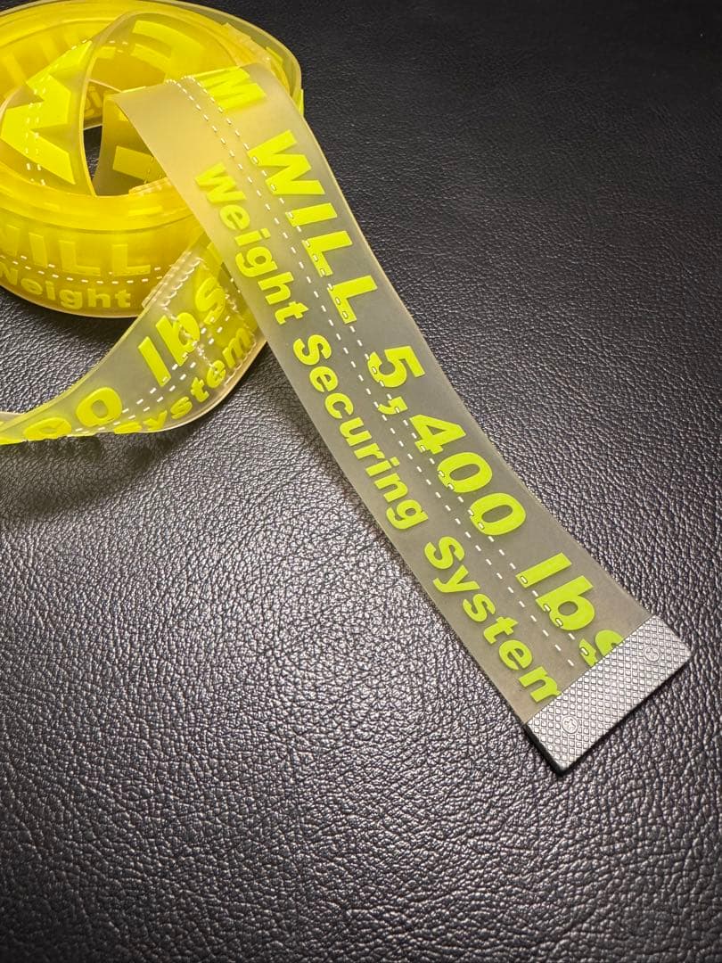 OFFWHITE ラバーベルト イエローベルト オフホワイト