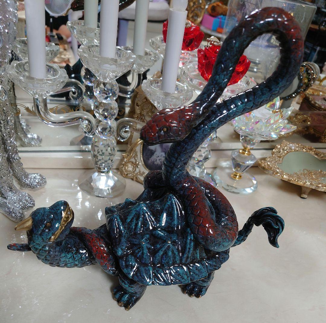 風水　玄武　置物