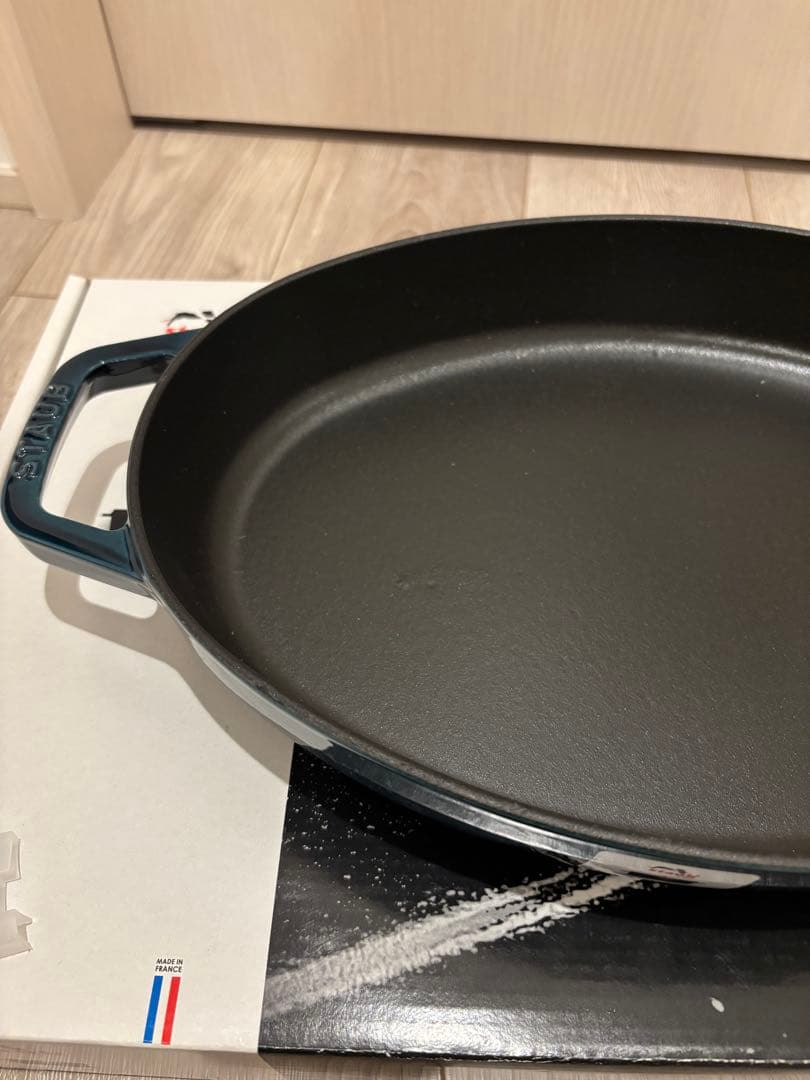 STAUB フィッシュシグネチァーオーバルホットプレート　ラ・メール　32cm