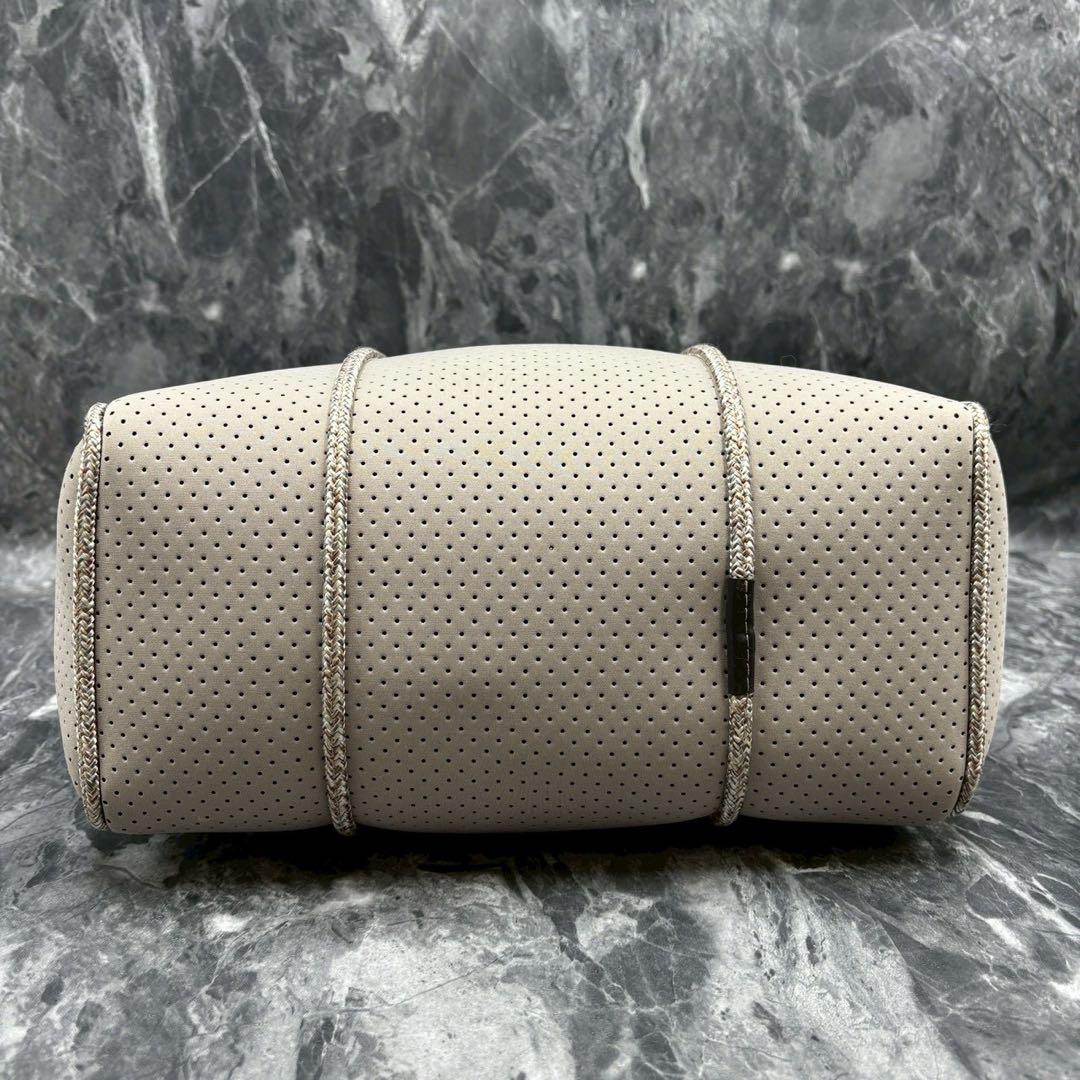 【美品】ステイトオブエスケープ エスケープトート ベージュ×ピンク