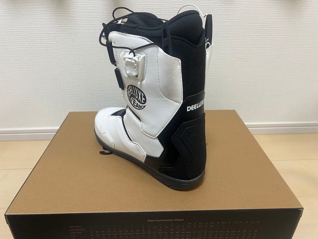 DEELUXE TEAM スノーボードブーツ FLUX ビンディングXFオレンジ
