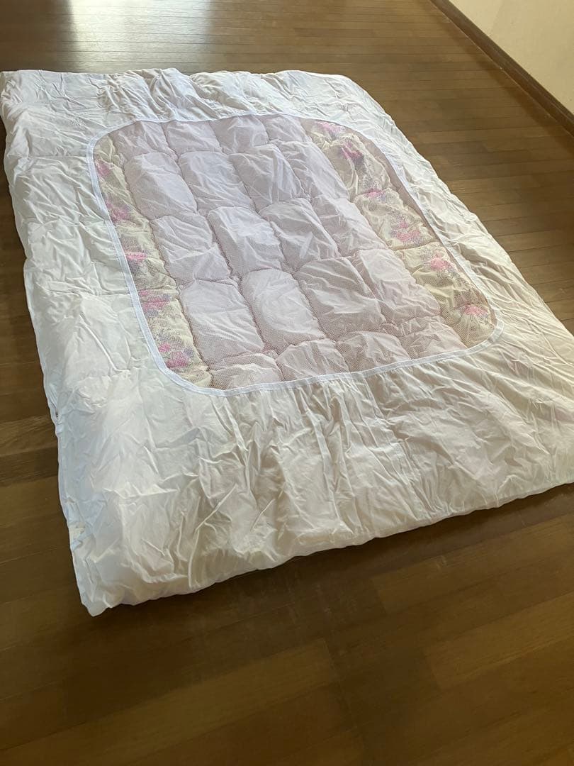 コロネ　羽毛掛ふとん　150㎝×210㎝　シングル