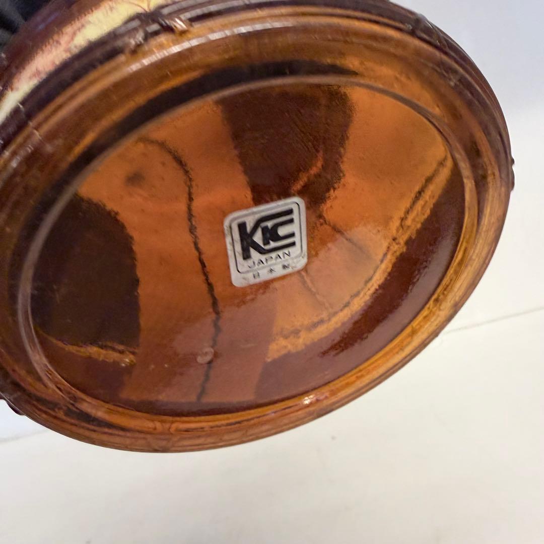 【希少】KIC JAPAN オイルランプ 世界地図 昭和レトロ アンバー