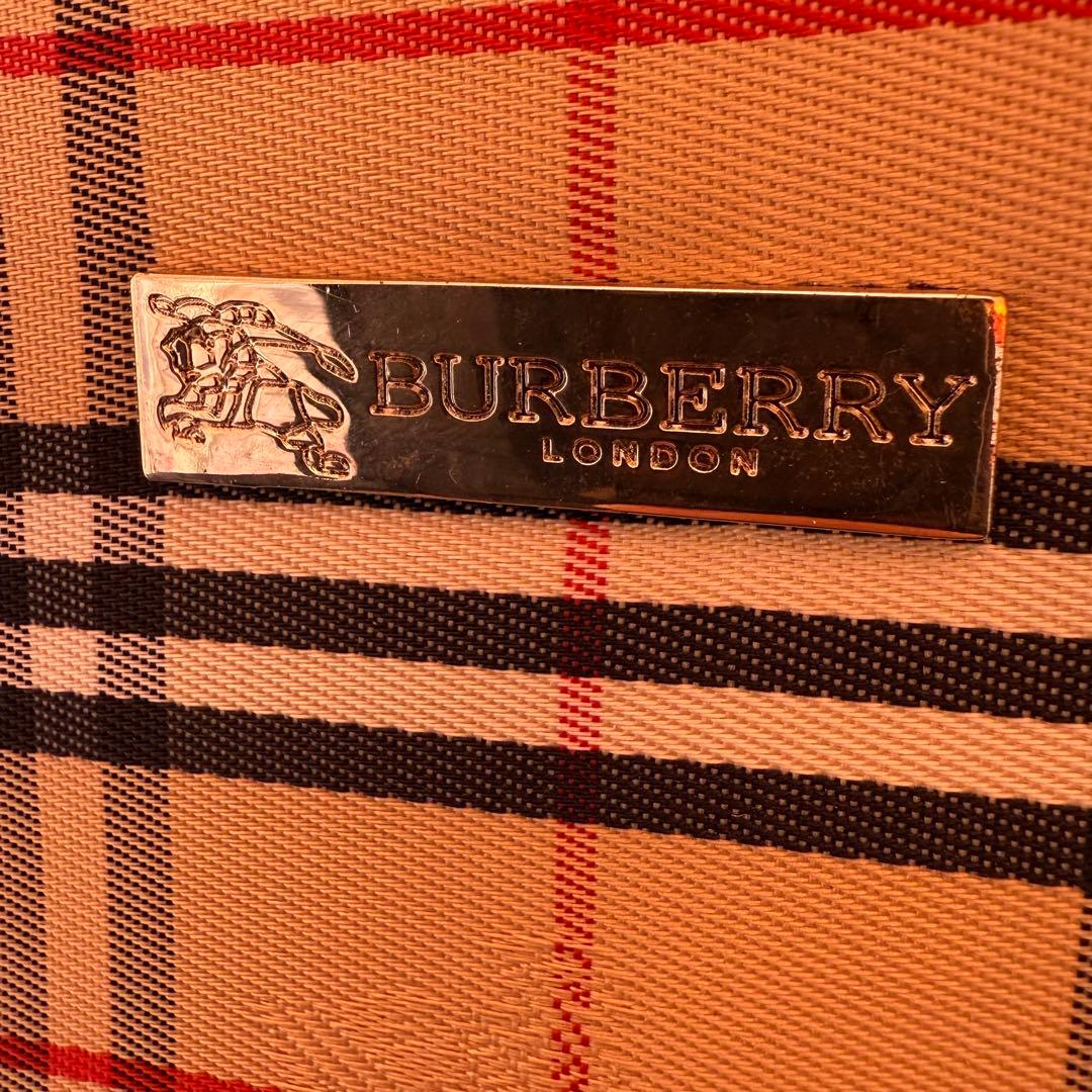 【極美品】BURBERRY ノバチェック トートバッグ ブルーレーベル
