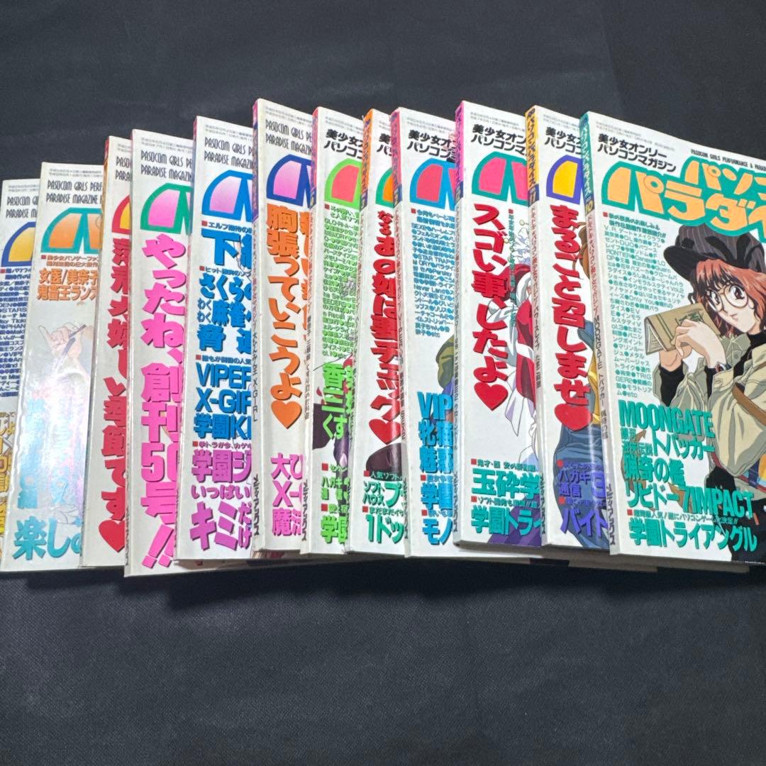 パソコンパラダイス　パソパラチャット　バクバク　メガストア　17冊