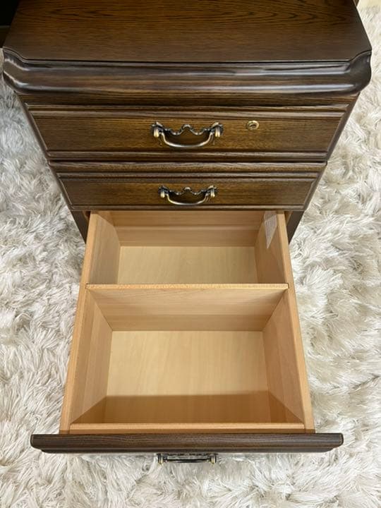 デスクワゴン　キャスター付き　机別売り　大人仕様