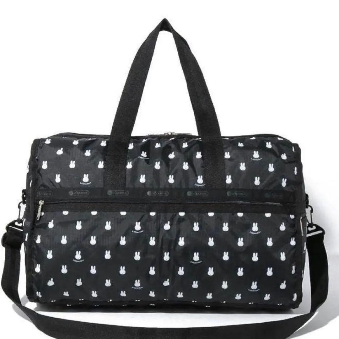 新品　レスポートサック ボストンバッグ バック ミッフィー柄 旅行バック　大容量