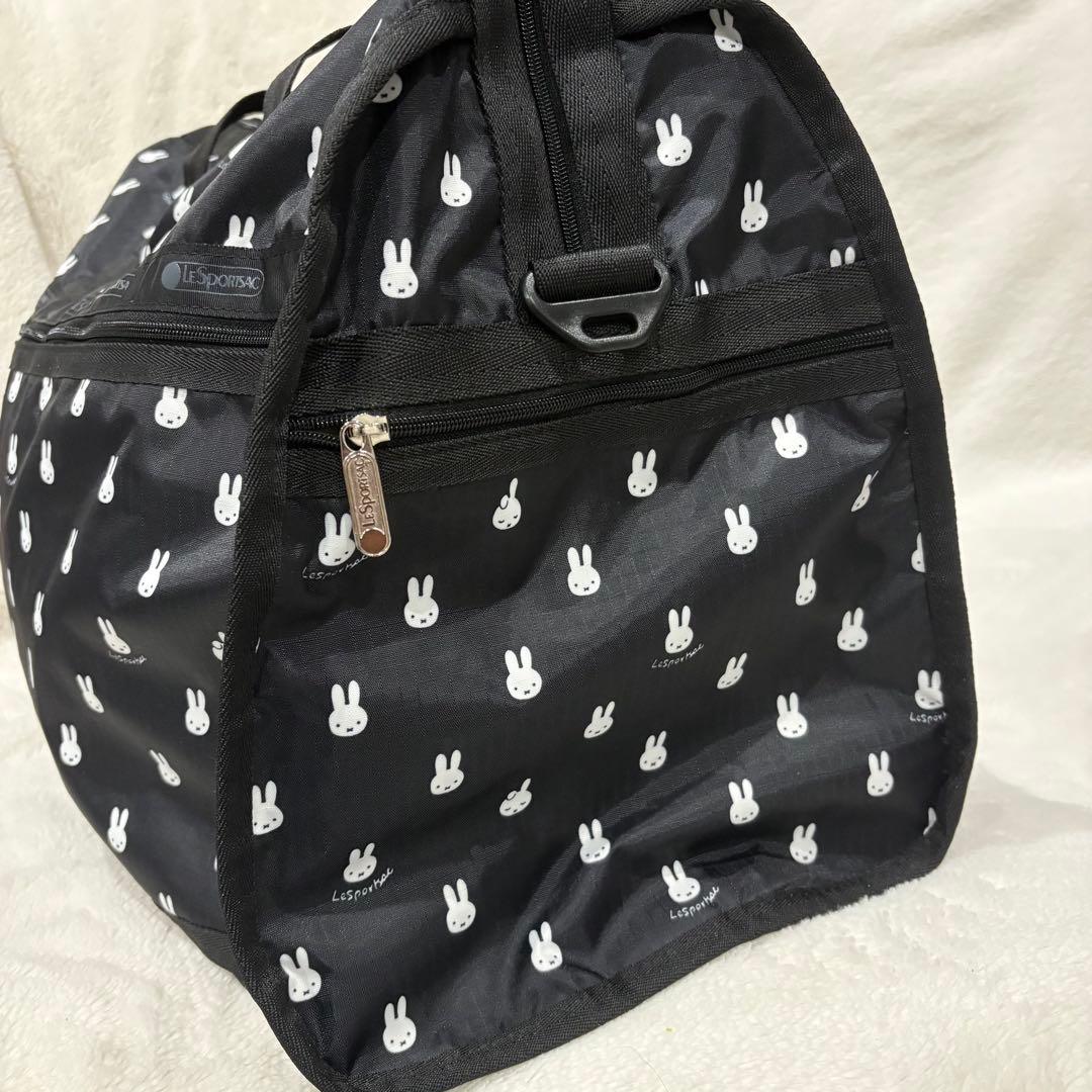 新品　レスポートサック ボストンバッグ バック ミッフィー柄 旅行バック　大容量