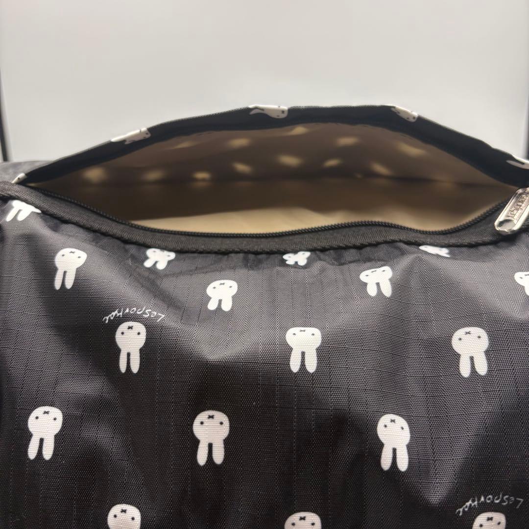 新品　レスポートサック ボストンバッグ バック ミッフィー柄 旅行バック　大容量