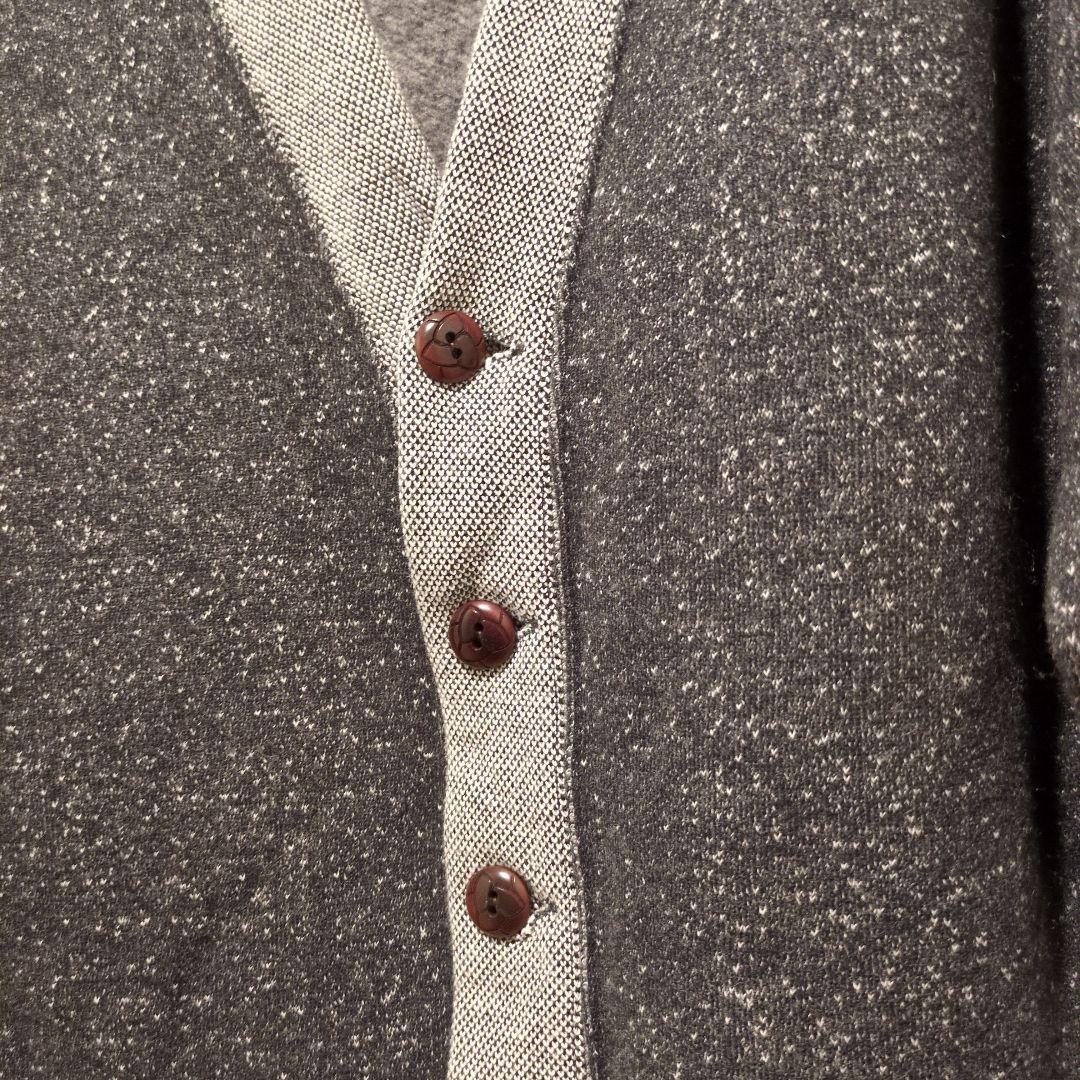 Warehouse ゴマ塩カーディガン 38サイズ グレー