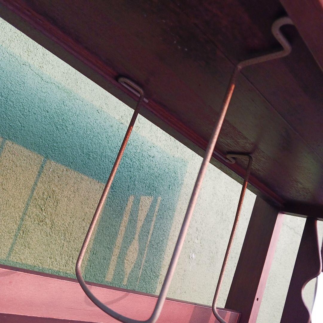 ラック　本棚　キャビネット　飾り棚　昭和　レトロ