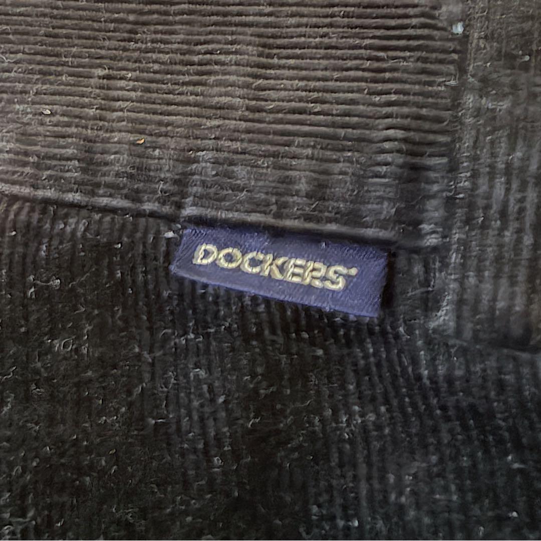 90s DOCKERS コーデュロイパンツ ブラック W36 L30 OVY