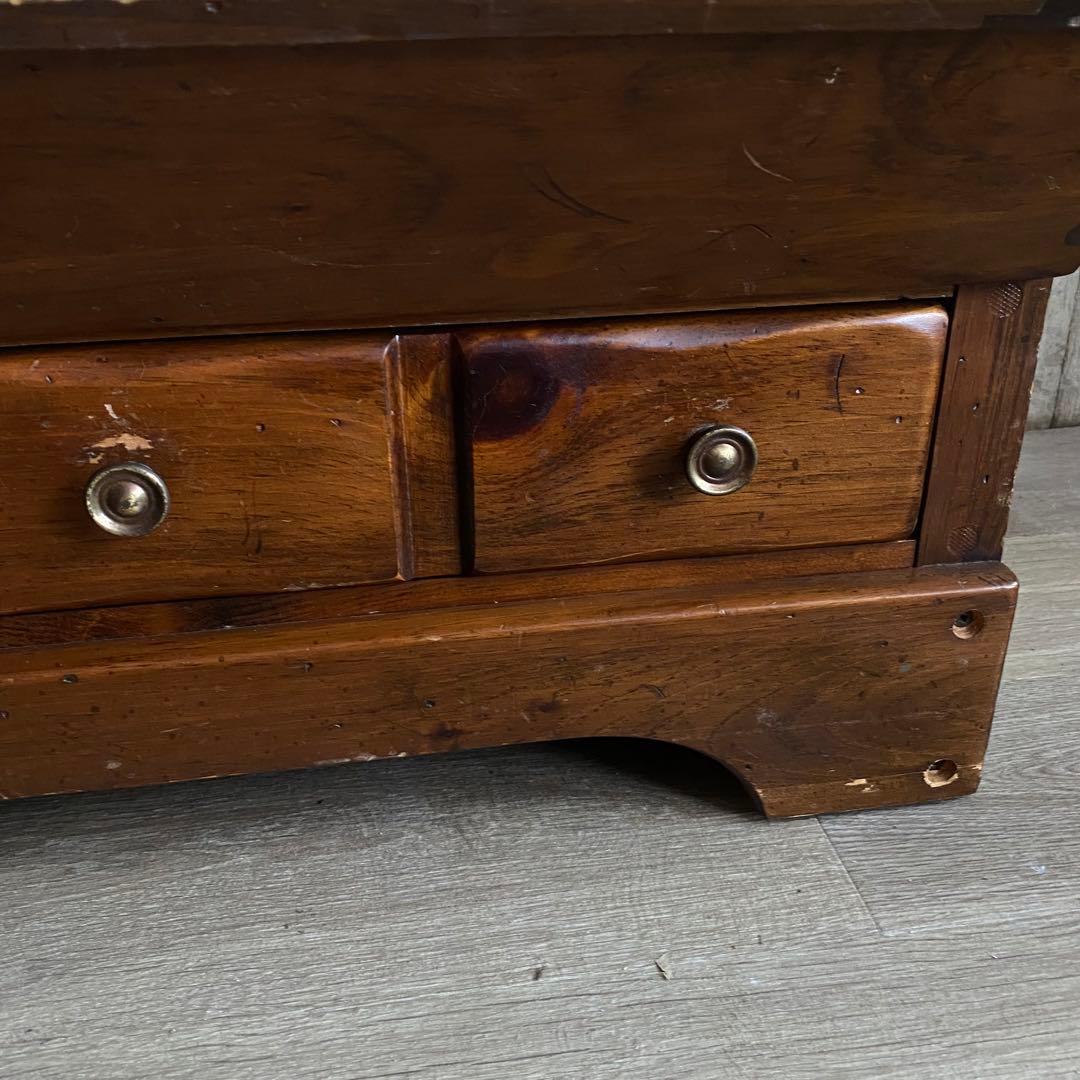 KLING COLONIAL ヴィンテージ　ローキャビネット　レトロ　宝箱