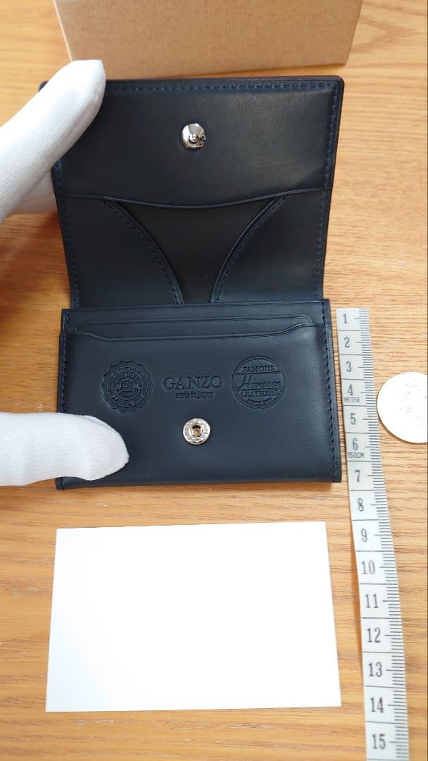 GANZO ガンゾ 未使用 小銭入れ カード ホーウィン社製レザー