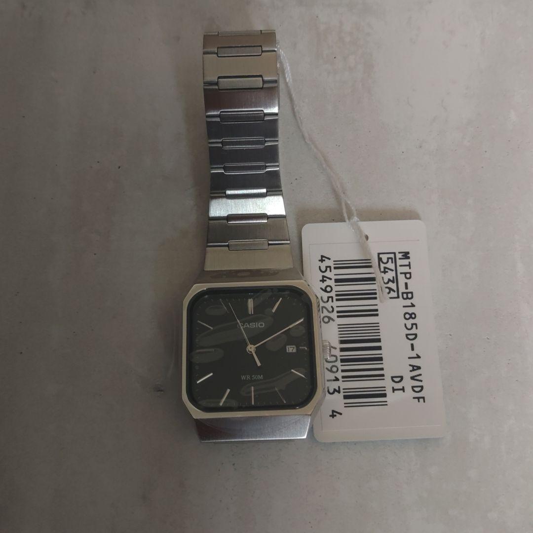 CASIO　MTP-B185D 新品　ブラック　海外モデル