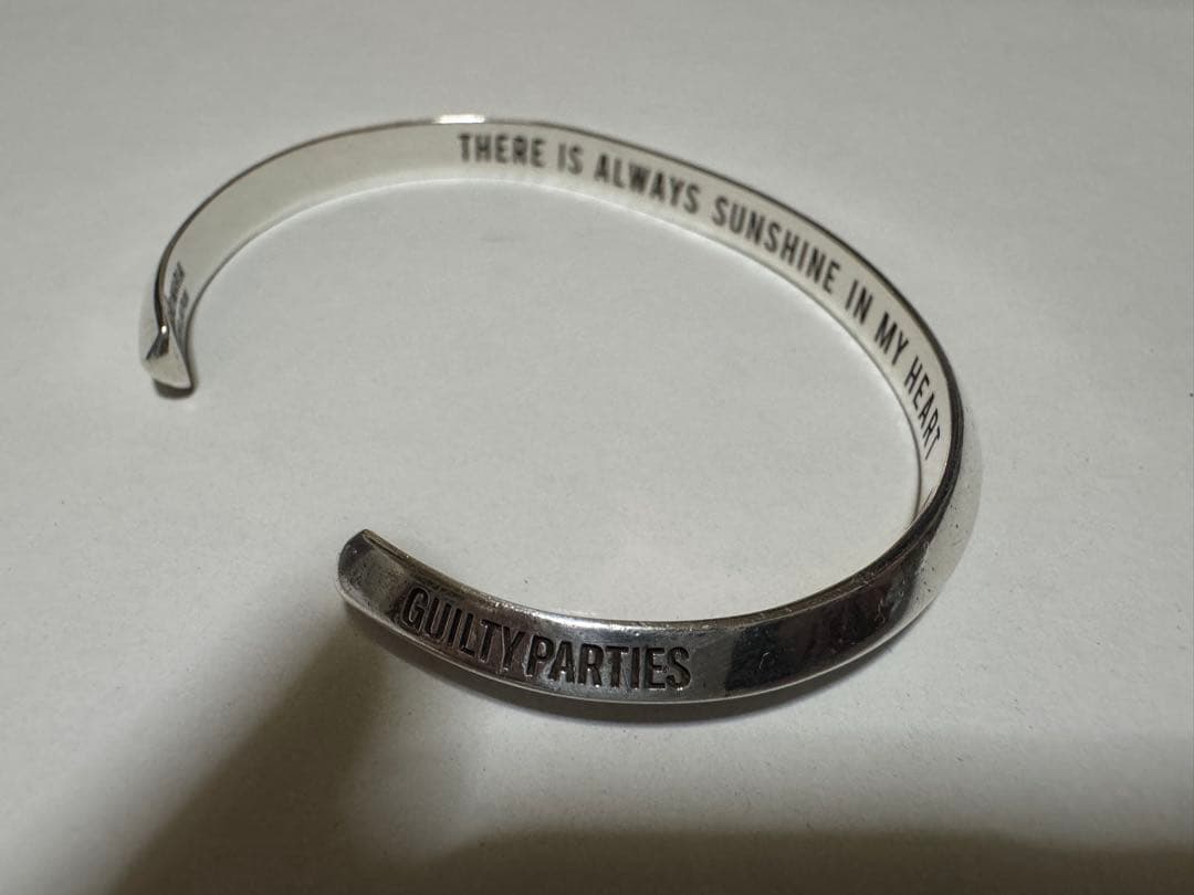 ワコマリア GUILTY PARTIES シルバーバングル