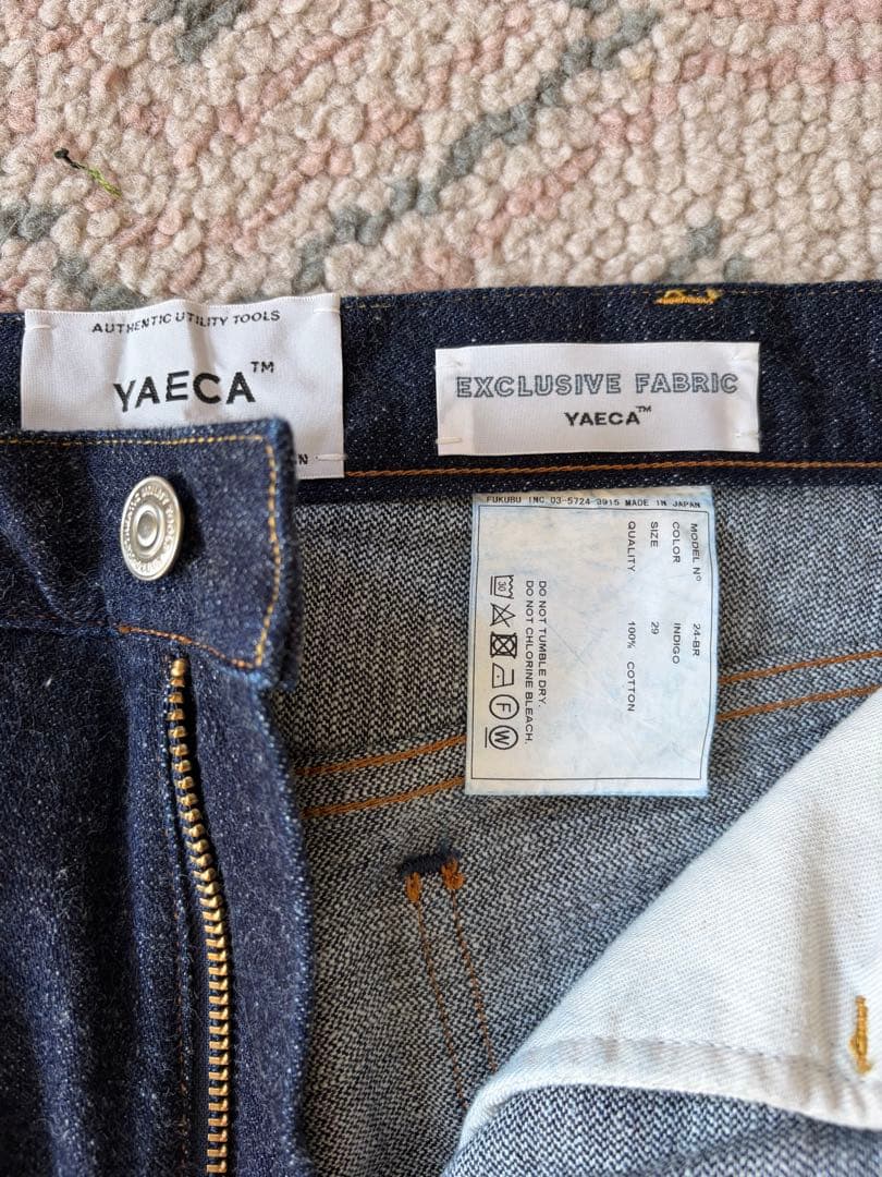 新品未使用　YAECA ヤエカ　フレアデニム　29インチ