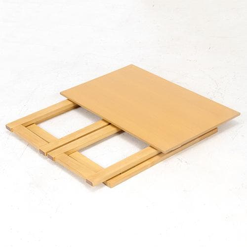 《新品・送料無料》《完成品》フォールディングテーブル ミラン ナチュラル