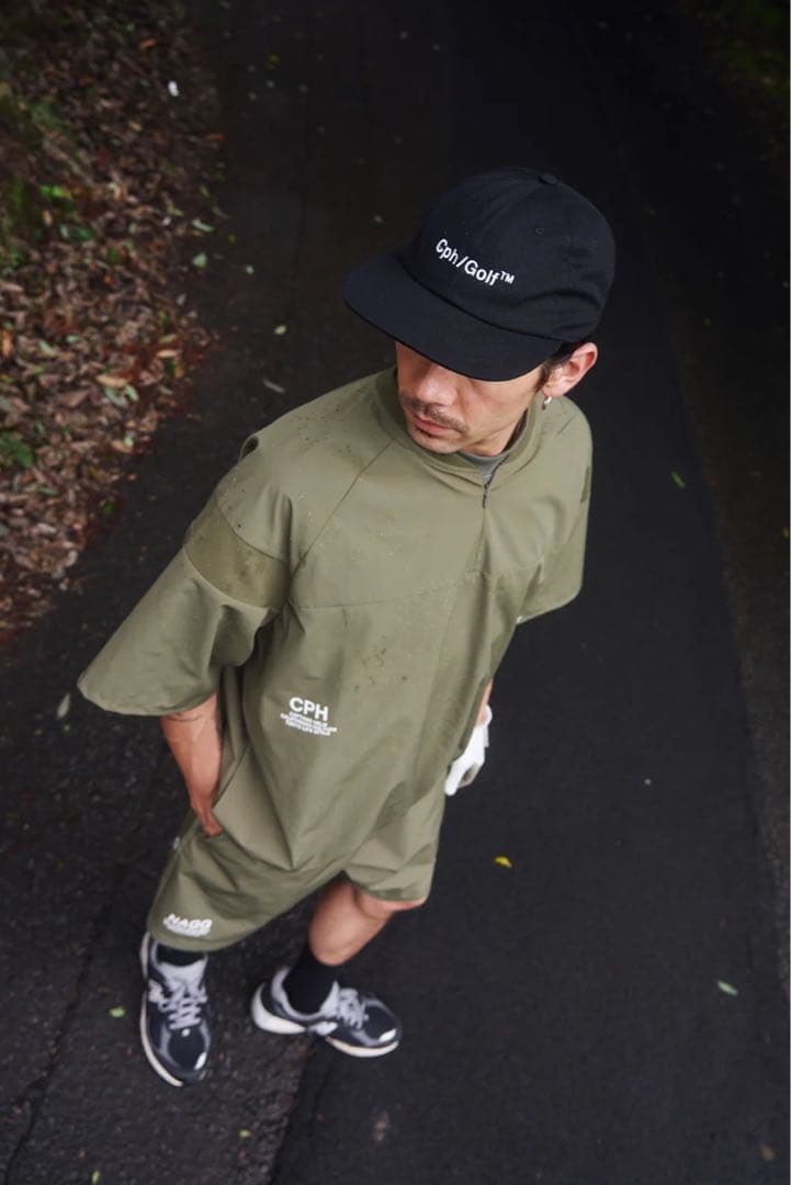 フォロー割引あり　　今季完売　キャプテンズヘルムゴルフ　防水半袖プルオーバー