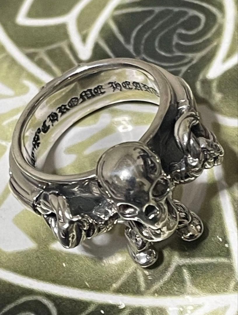 クロムハーツフォティハリスティーターケーブルリング14号シルバー925