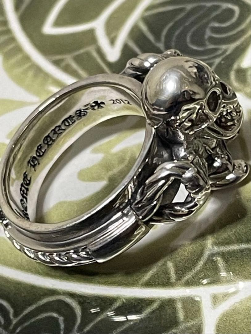 クロムハーツフォティハリスティーターケーブルリング14号シルバー925