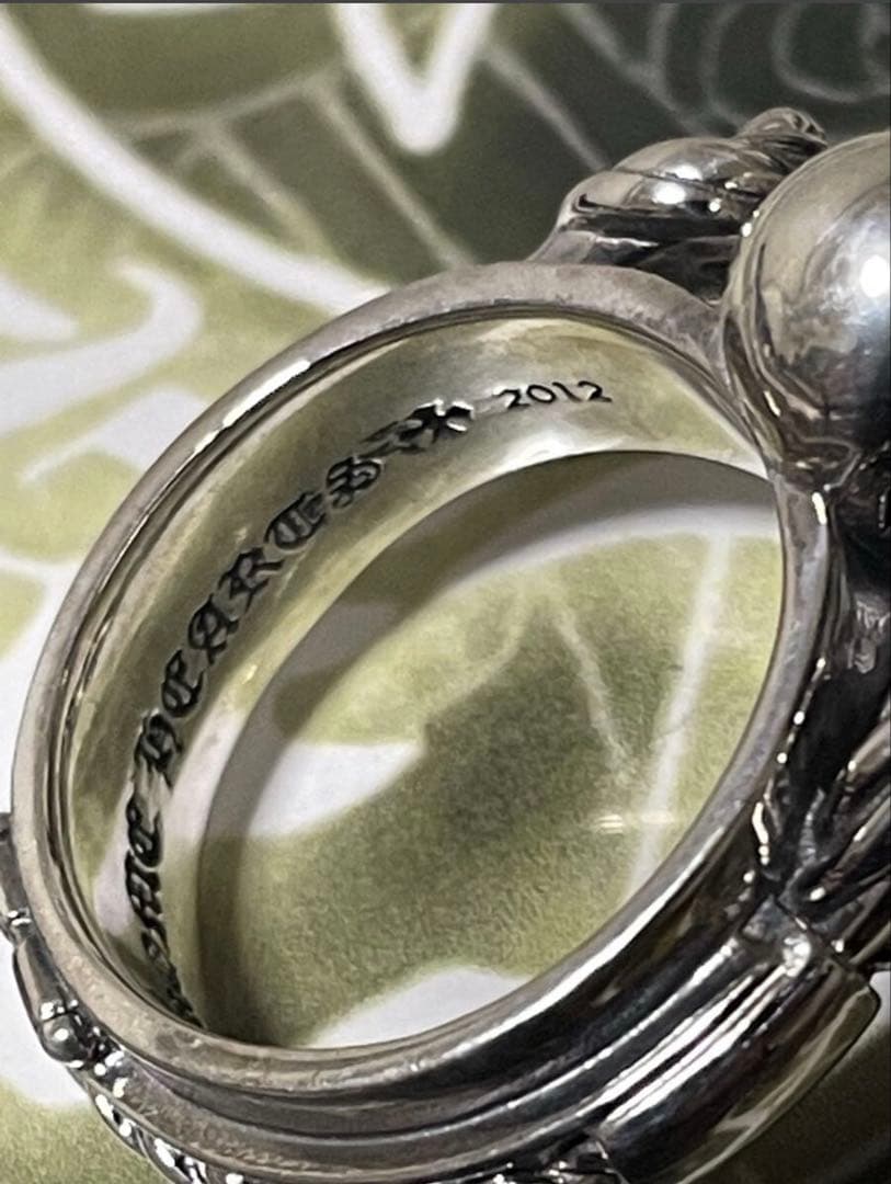 クロムハーツフォティハリスティーターケーブルリング14号シルバー925