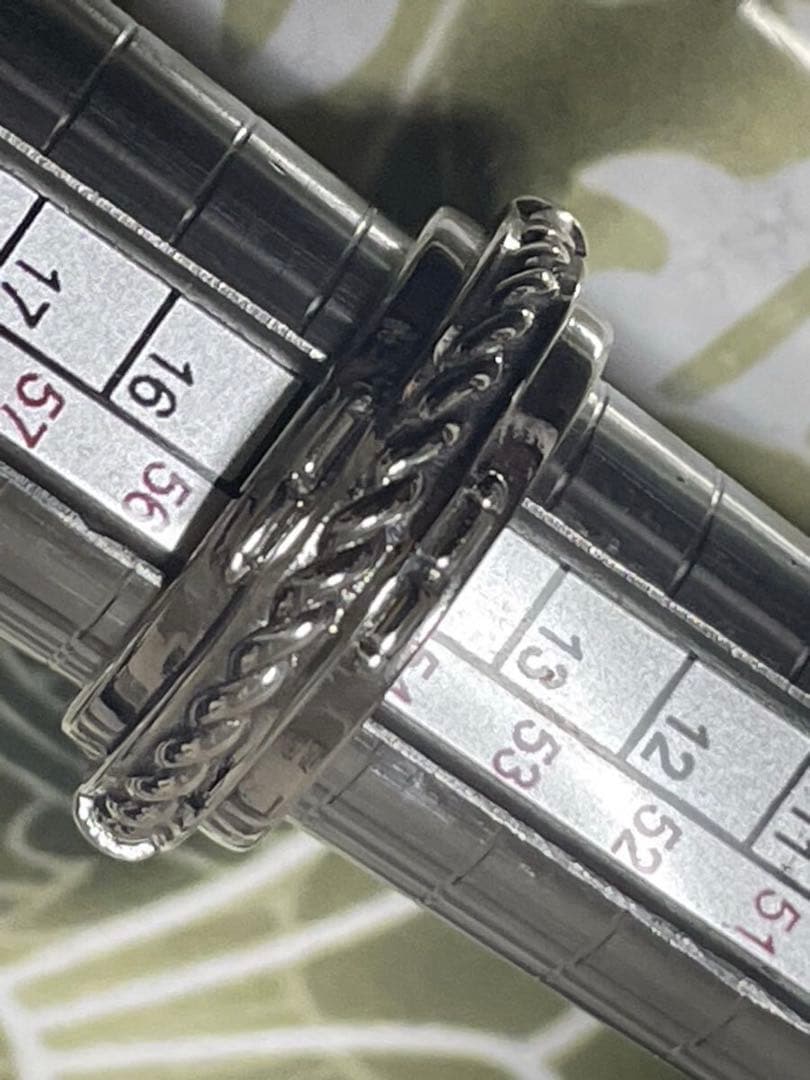 クロムハーツフォティハリスティーターケーブルリング14号シルバー925