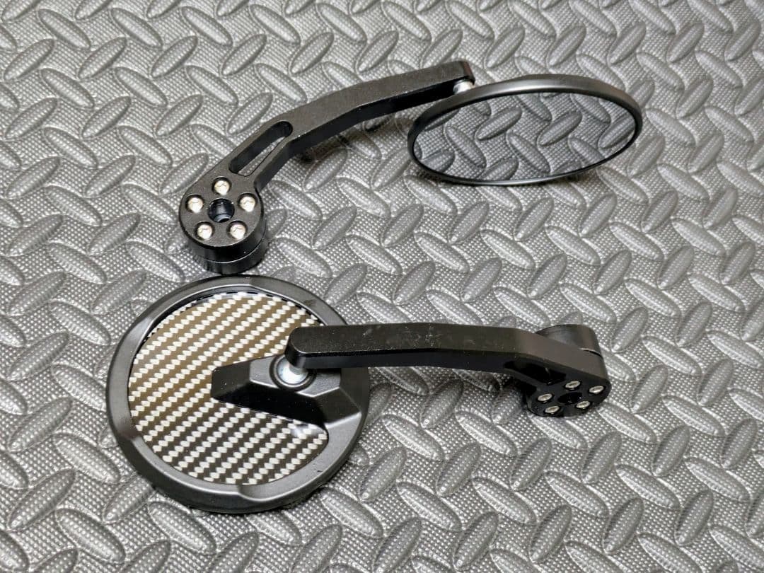 ハスクバーナ ヴィットピレン401専用 カーボン バーエンドミラー新品未使用