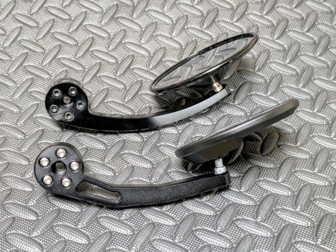 ハスクバーナ ヴィットピレン401専用 カーボン バーエンドミラー新品未使用