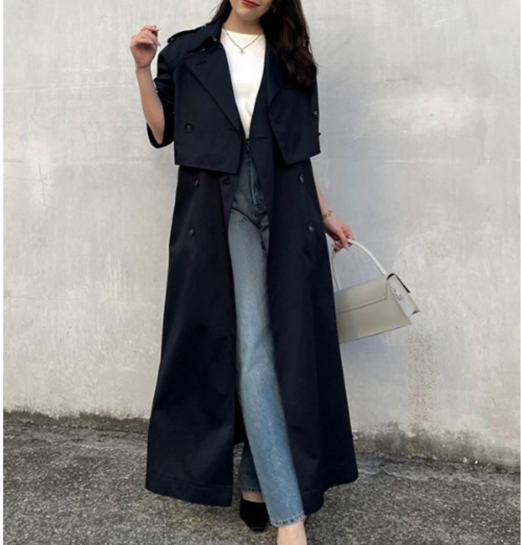 anuans 3wayトレンチコート