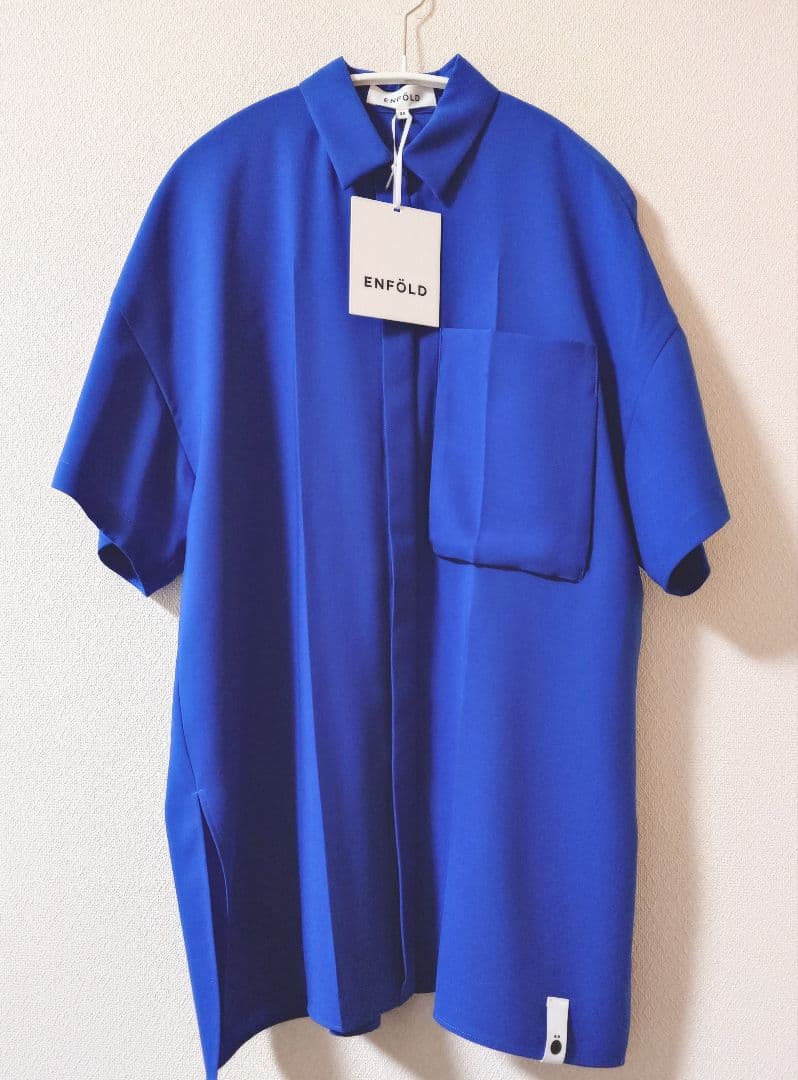ENFOLD ウォッシャブルシャツ