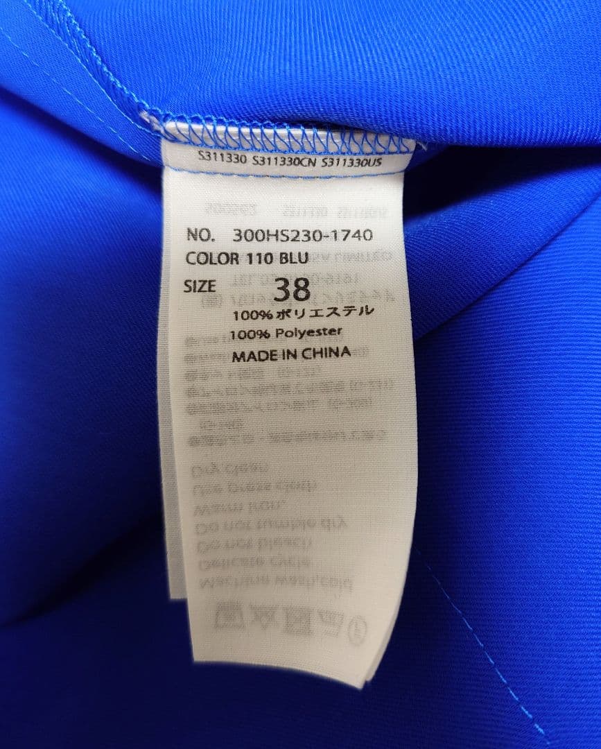 ENFOLD ウォッシャブルシャツ