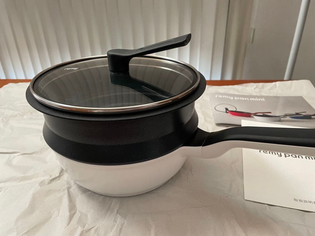 REMY レミパンミニ　スチーマーセット　かさなるスチーマー　新品