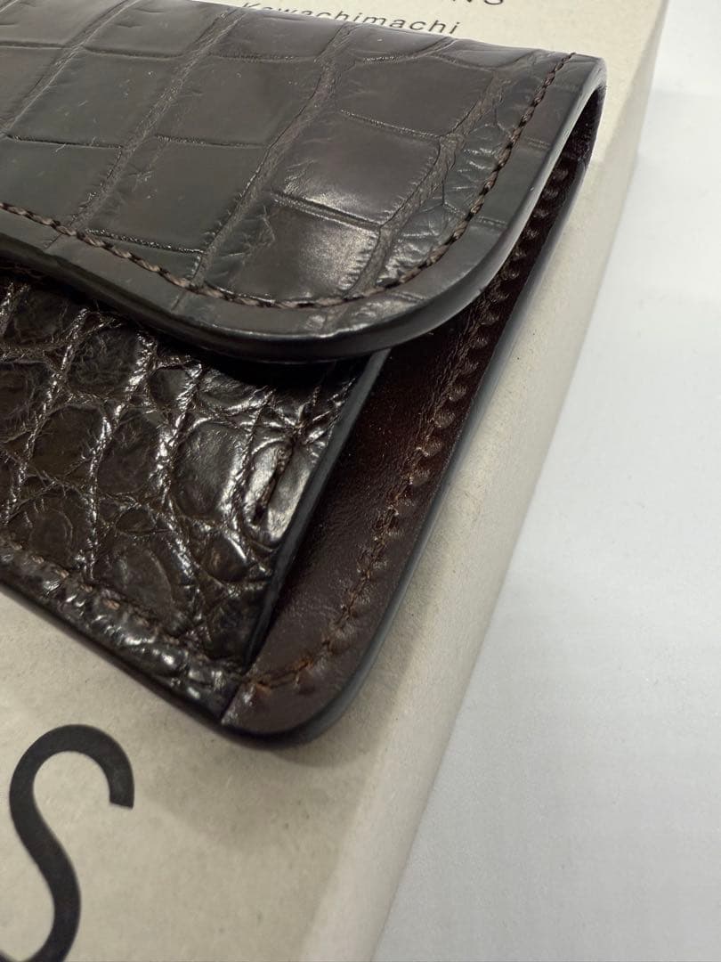 【限定品】WILD SWANS クロコ　タング　ほぼ未使用