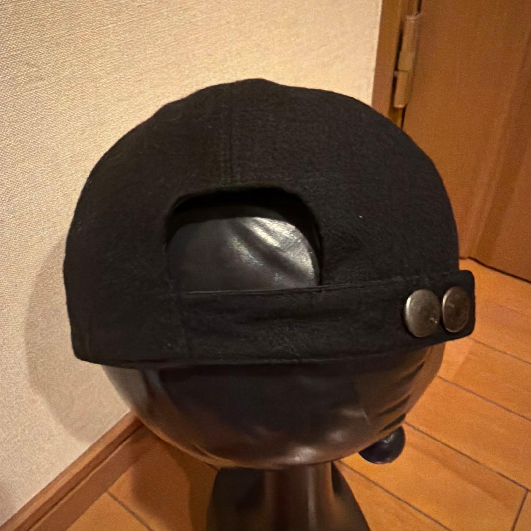 かずきんぐ エルメス　ブラック カシミヤ　キャプ