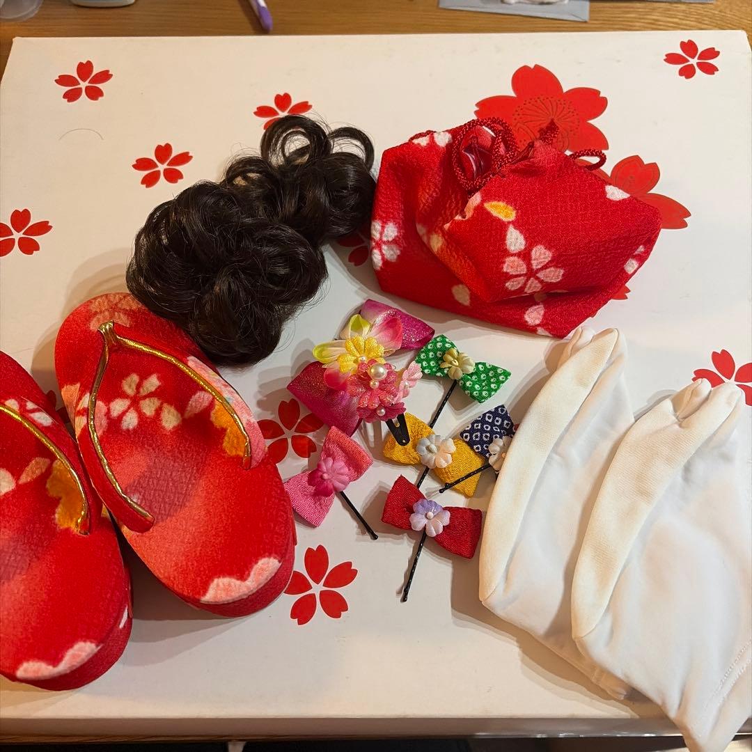 七五三　女子　着物　一式