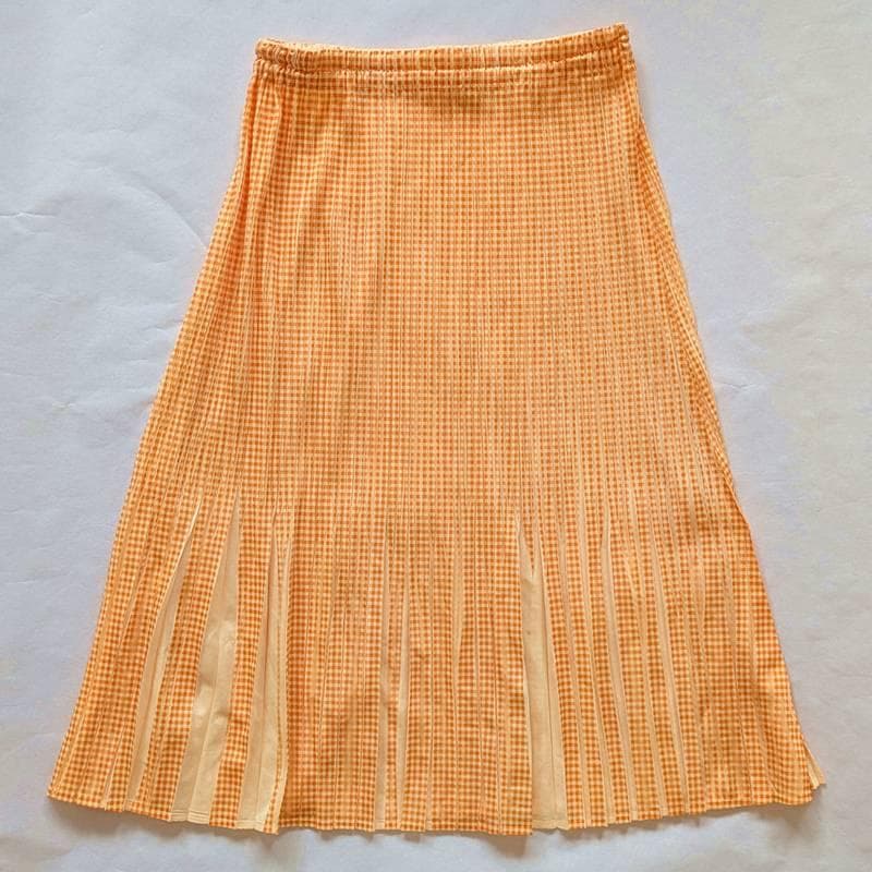 イッセイミヤケ◆PLEATS PLEASE◆スカート◆ひざ丈◆♯2(7221)