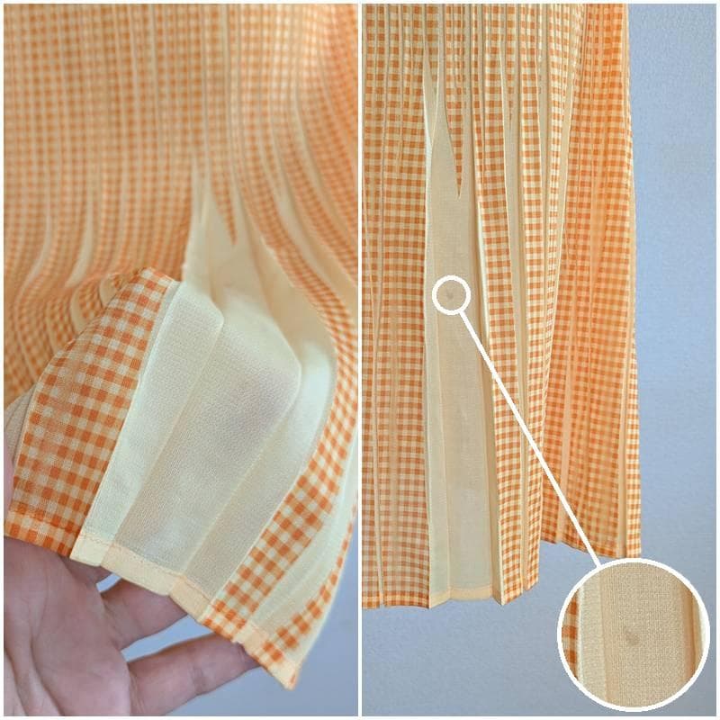 イッセイミヤケ◆PLEATS PLEASE◆スカート◆ひざ丈◆♯2(7221)