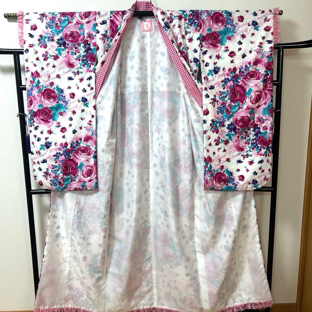 きょんちゃんNo.85 ジュニア　　着物セット　　　メゾピアノ