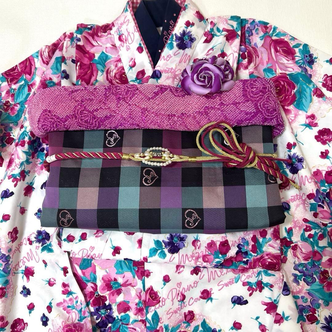 きょんちゃんNo.85 ジュニア　　着物セット　　　メゾピアノ